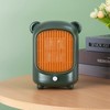 Space Heater Fast Quiet Heating Green Portable Mini Desktop Electric