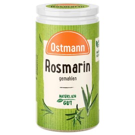 Ostmann Spices - Rosemary Ground | Spicy Herbal Note for Meat, Fish and Potatoes | 20 g in a Shaker Tin