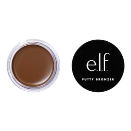 e.l.f. e.l.f. Cosmetics Putty Bronzer, Creamy & Highly Pigmented Formula, Creates a Long-Lasting Bronzed Glow, Infused with Argan Oil & Vitamin E, Sun Kissed, 0.35 Oz (10g)
