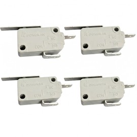 KW3-0Z Replacement Sensor Switch 16A 125/250VAC Hinge Lever Type Micro Limit Switches Compatible with FG550, AG301, AG302, AG400, LG450CO