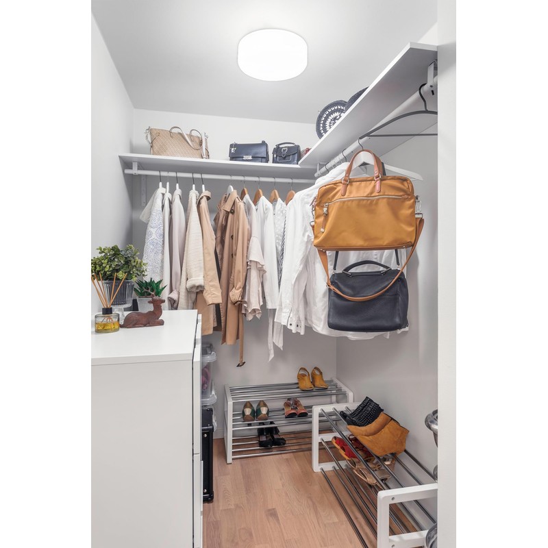 Luminus 6" Easy-Install Spin Light Flushmount Lights E26 Base, 100W