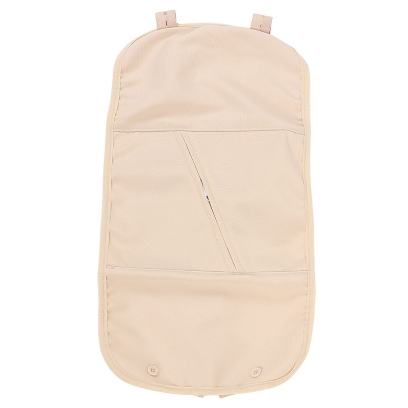 2pcs Castor Oil Stomach Pack Reusable Zipper Pocket Less Mess