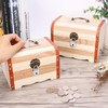 SDTC Tech 2pcs Mini Antique Padlock Retro Vintage Style Bear