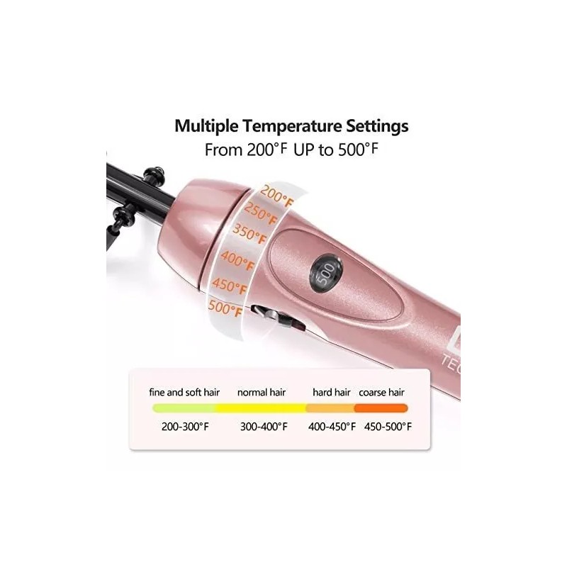 Dan Technology Peine Alisador Eléctrico 500 °c, Cerámico, Apagado