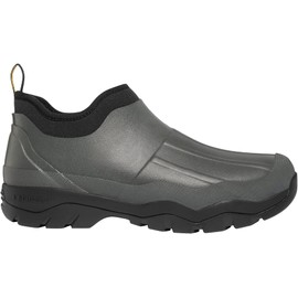 LaCrosse Alpha Muddy 4.5" Rubber Boots for Men Featuring Waterproof Rubber, Pull-On Design, and Eva Footbed, Dark Gray - 14 M