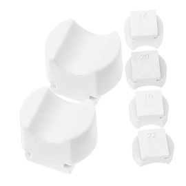 AUTSUPPL 6 pieces ring bending accessories for ring bending machine, multifunctional jewellery ring bending machines, accessories, portable and practical ring bending machine parts