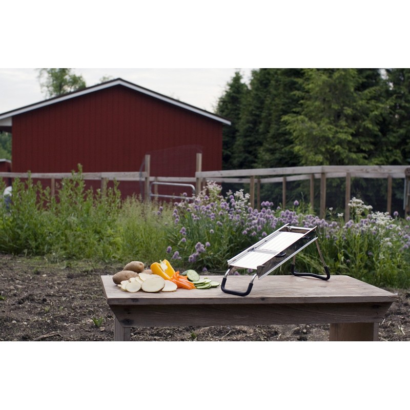 Weston Stainless Steel Mandoline Vegetable Slicer, Silver