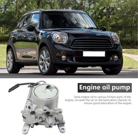 Bomunik 11417647376 Oil pump 2011-2016 For MINI R56 R55 R57 R60 R58 R61 R59 1.6L 1.6T ONE COOPER JCW Replacnt # 11417594010 11418601645 1001F9 V764737680 3648921
