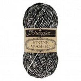 Scheepjes Yarn Stone Washed (803 - Black Onyx)
