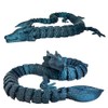 12" Flexi Dragon Fidget Toy - 3D Printed Articulated Dragon