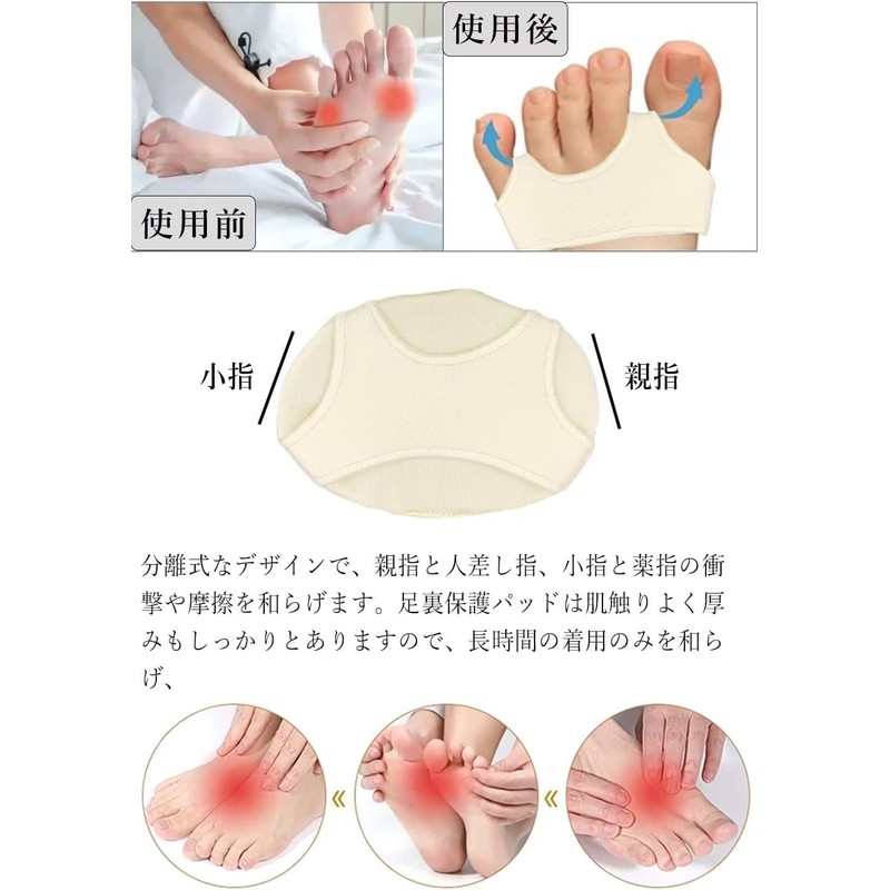足裏保護パッド 足裏サポート 足裏クッション 足裏パッド バイオジェル フットケア