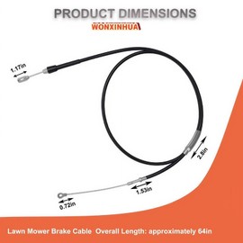 Wonxinhua 54510-VR8-N00 Suitable for Honda Mower Cable HRN216VKA VKAA VLA VLAA VYA VYAA Lawn Machine Clutch Cable Parts Replace 54530-VH7-000