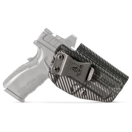 CYA Supply Co. Base Optics Ready (Carbon Fiber) Inside Waistband Holster IWB Veteran Owned Company Fits Springfield XD MOD.3 OSP 4"