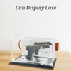 Pistol Display Case, Clear Acrylic Gun Display Case with Pistol
