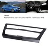 Air Conditioning Button Frame Carbon Fiber Texture Panel Trim Replacement