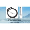Premium Door Handle Repair Kit Set of 10 Springs and
