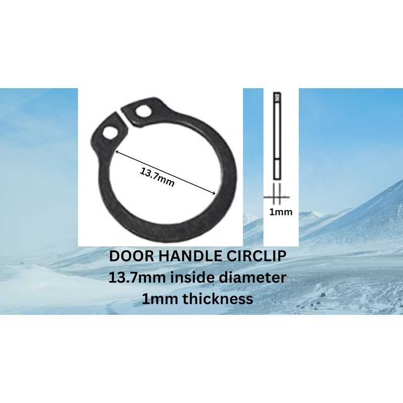 Premium Door Handle Repair Kit Set of 10 Springs and