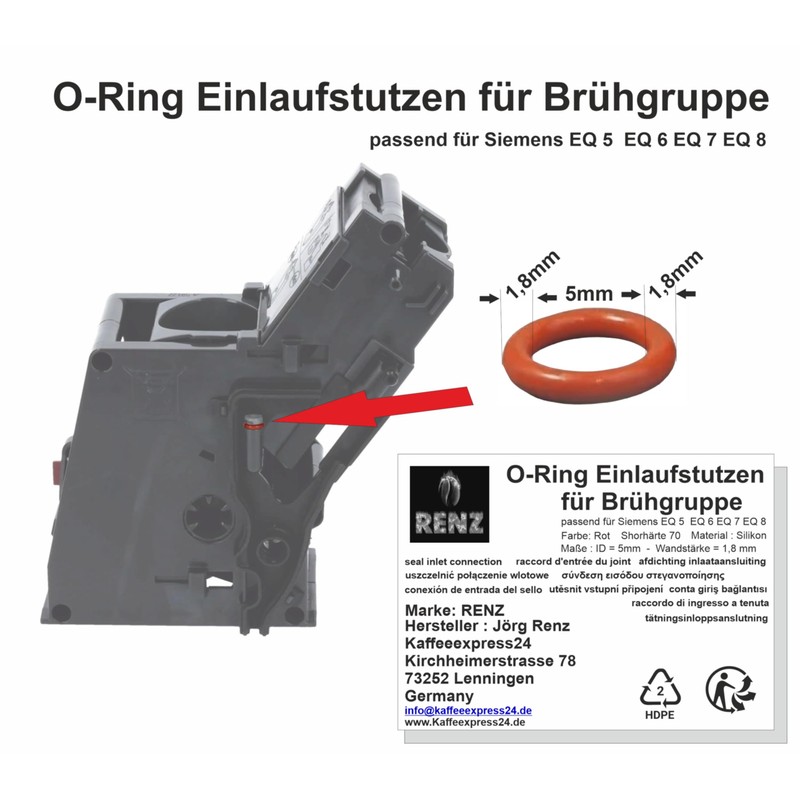Care Set Suitable for Siemens EQ5 EQ6 EQ7 EQ8 Brewing