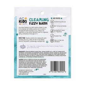 Aura Cacia Kids Clearing Fizzy Bath 2.5 oz Powder