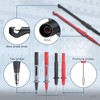 ALLmeter 27PCS Multimeter Leads Set with Replaceable Wire Piercing Probes,Crocodile