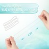 KJAHLAL Large Rubber Bands, 120 Pcs Big Rubber Bands, 7x1/8