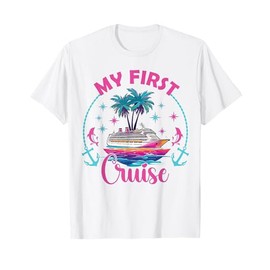 My First Cruise Matching Family Cruise Ship Primer T-Shirt