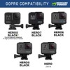 Wasabi Power Battery (4-Pack) and Triple Charger Compatible with GoPro
