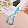 BEEFLYING Crystal Stone Beads Wrist Straps for Phone Handmade Anti-lost