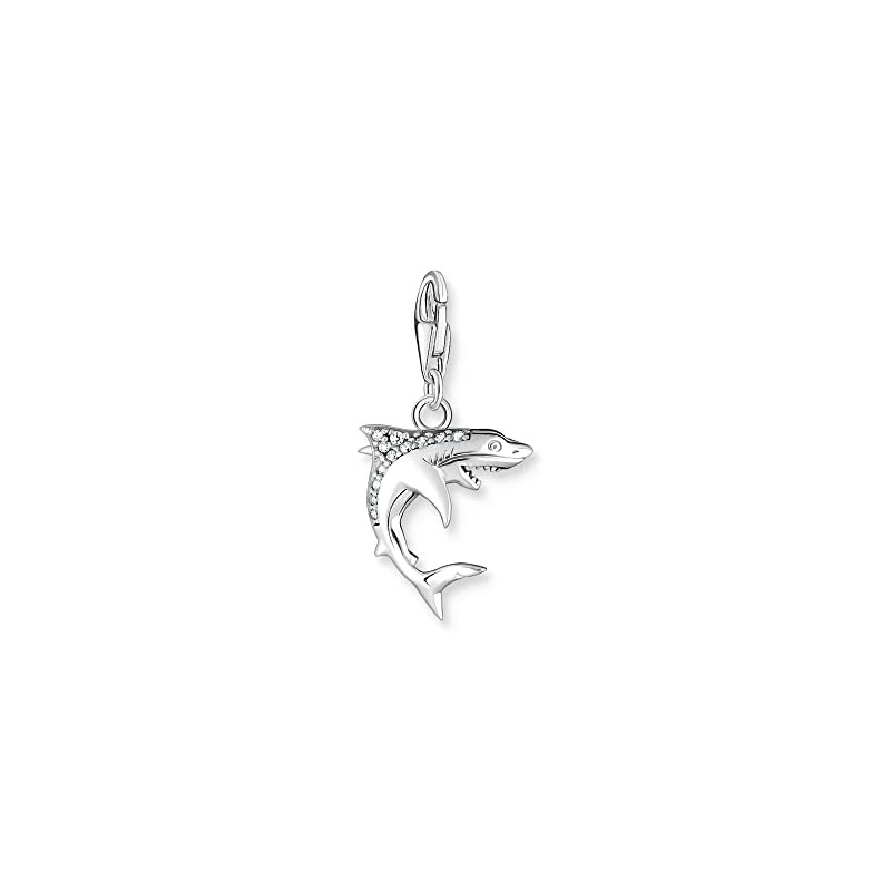 Thomas Sabo Collection Sea Charm Pendants, Sterling Silver, Cubic Zirconia