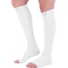 Doc Miller Open Toe Compression Socks 1 Pair 20-30mmHg Support