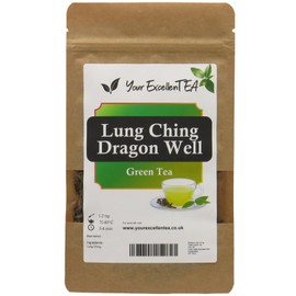 Lung Ching Tea Imperial Dragon Well (Long Jing) Premium Chinese Green Tea Loose Leaf 500g