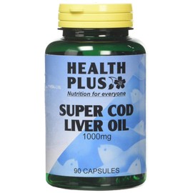 Health Plus Super Cod Liver Oil 1000mg Omega-3 & Joint Supplement - 90 Capsules