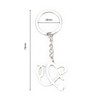 Keyring, Unique Keyring with Stethoscope Design, Cute Gift for Women,