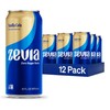 Zevia Zero Sugar Soda, Vanilla Cola, 16 oz Cans (12-Pack)