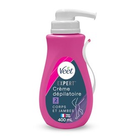 VEET Expert - Hair Removal Cream for Stubborn Hair - Body & Legs - Works in 2 Minutes - 400ml