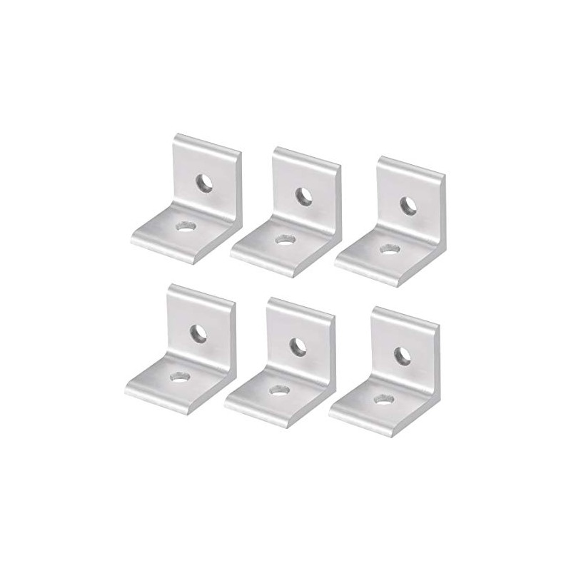 sourcing map Inside Corner Bracket for 3030 Series Aluminum Extrusion