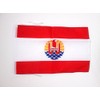 AZ FLAG French Polynesia Flag 18'' x 12'' Cords -