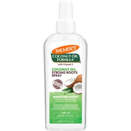 Palmer's Coconut Oil Formula Strong Roots Spray, 5.1 Fl Oz (Pack of 2) Refreshing Coconut Hair Oil for Strengthening Roots & Soothing Dry Itchy Scalp