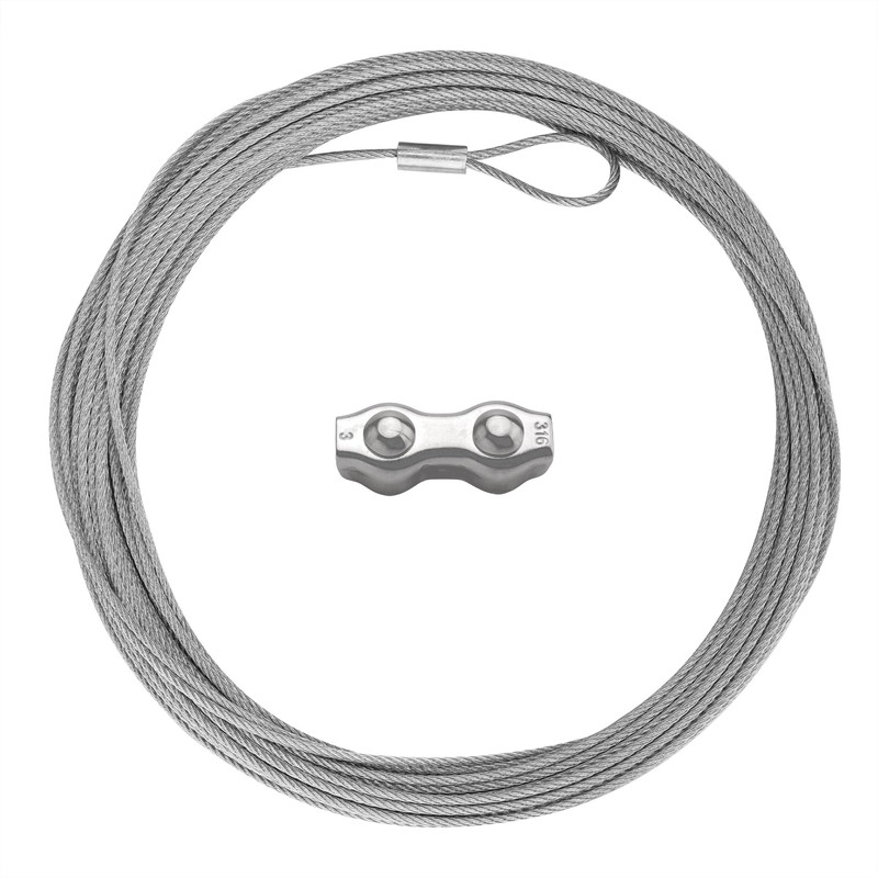 Lock Latch Release Cable & Clamp FJ7595-1 for Rotary Lift