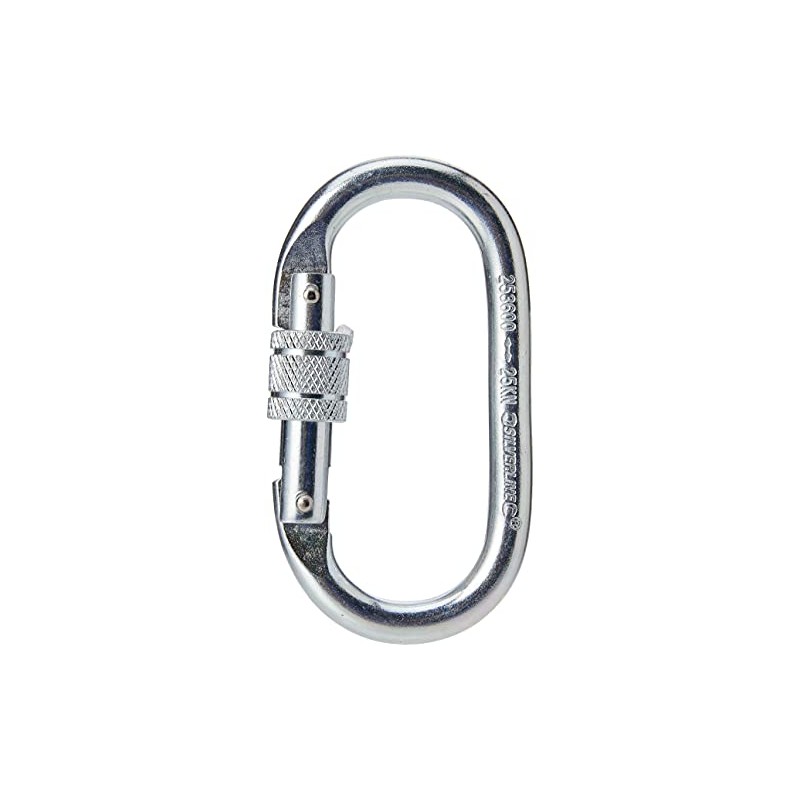 Silverline 253600 Screwgate Karabiner 19 mm Gate