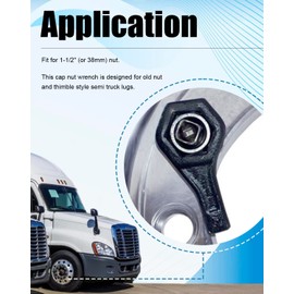 Deargooday for 30609 Porkchop TX9 Cap Nut Wrench