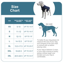 Lovelonglong Waterproof Fleece-Lined Winter Vest for Dogs Button Style Dog Warm Coats Navyblue L