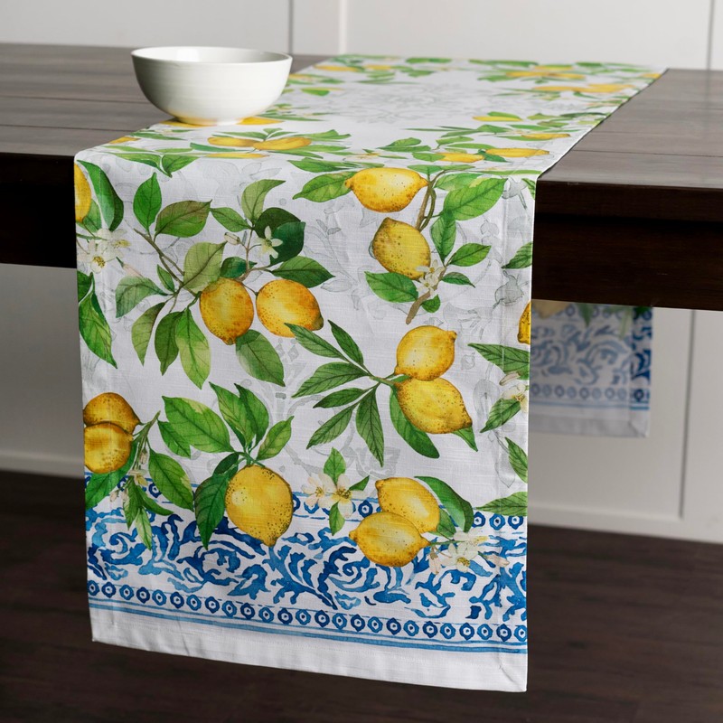 Maison d' Hermine Tablerunner 100% Cotton Table Runner Decorative Washable