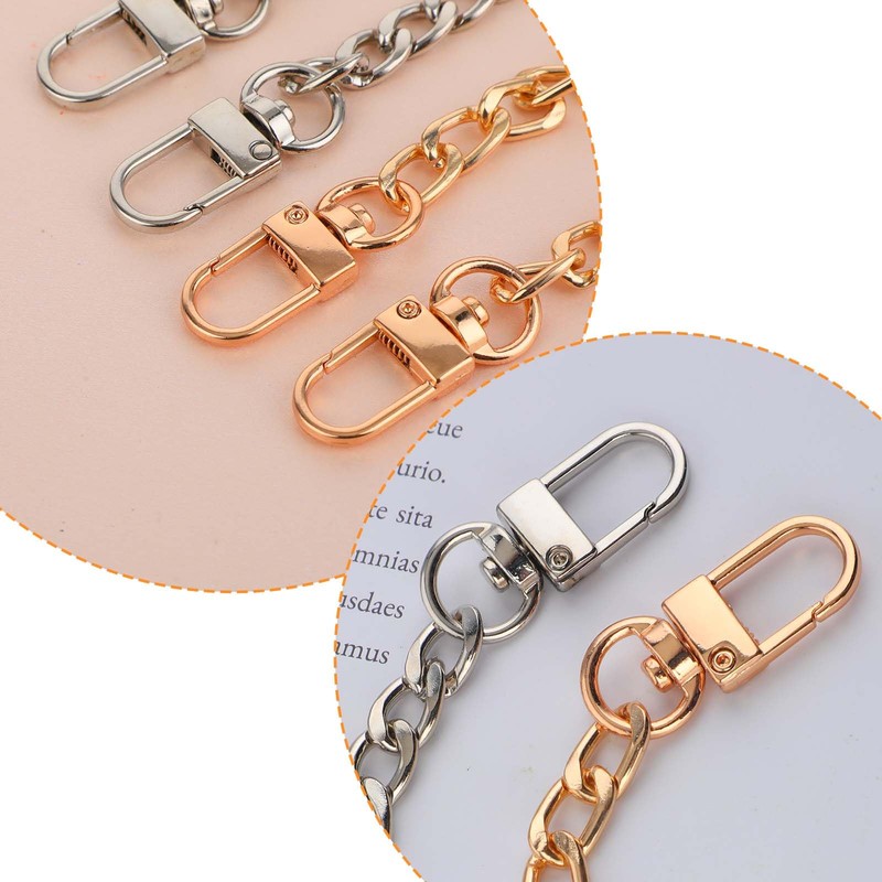 4 Pcs Purse Chain Strap 10 Inch Purse Chain and