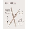 SHEGLAM Dual-Sided Eyebrow Pencils Cream Waterproof Long Lasting Eye brow
