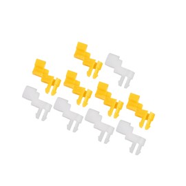 INFINAUTO 5 Sets Door Lock Rod Clip Retainer Fasteners for Toyota 4D0-807-300 69293-12040 Stylish Design