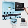 HEKOOLA Farmhouse Key and Mail Holder for Wall Decorative, Mail