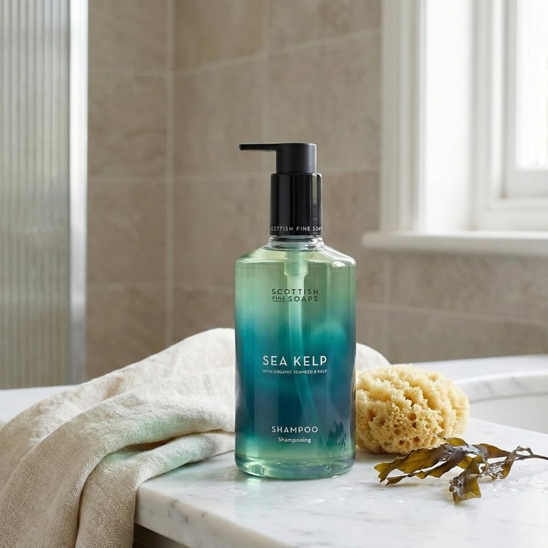 Scottish Fine Soaps Sea Kelp Shampoo 300ml – Nourishing Hair