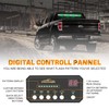 XRIDONSEN 35 inch Traffic Advisor Green White Emergency Light Bar