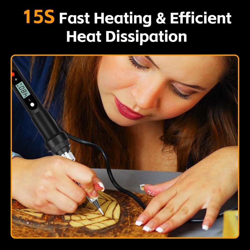 VFANDV Soldering Iron Set, 60 W 180-520 °C Soldering Iron